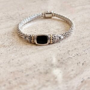 LAGOS RITTENHOUSE Onyx Caviar Bracelet - 6MM